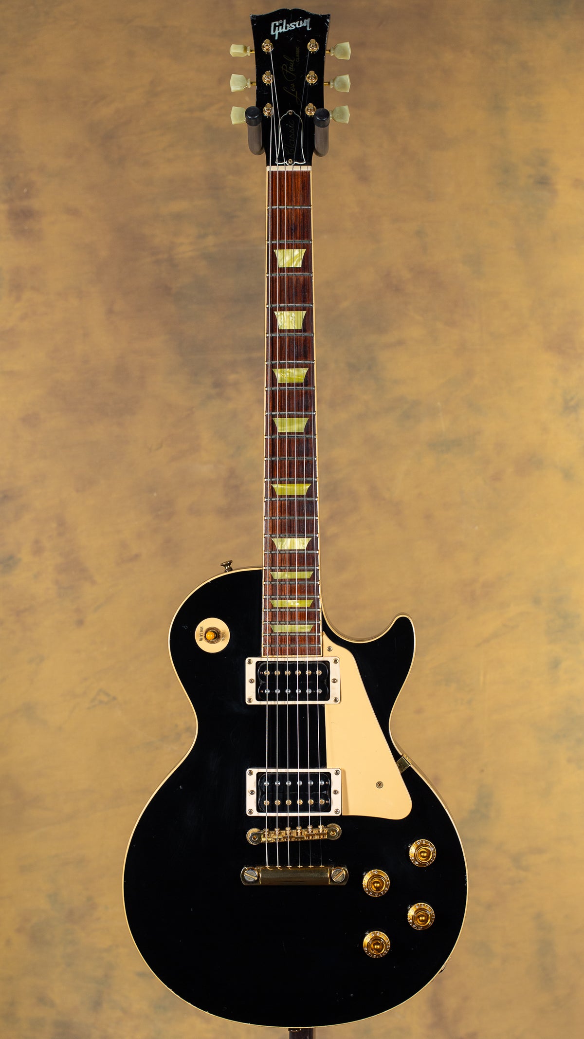 1999 Gibson Limited Edition Les Paul Classic Ebony Gold Hardware