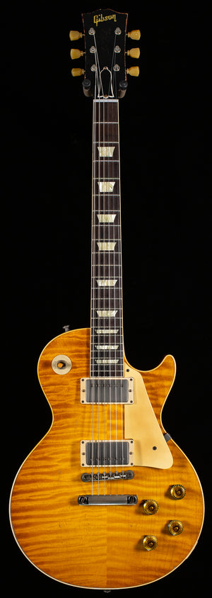 Gibson Custom Shop 1959 Les Paul Standard Brazilian Rosewood Tom's Lemon Murphy Lab Aged (052)