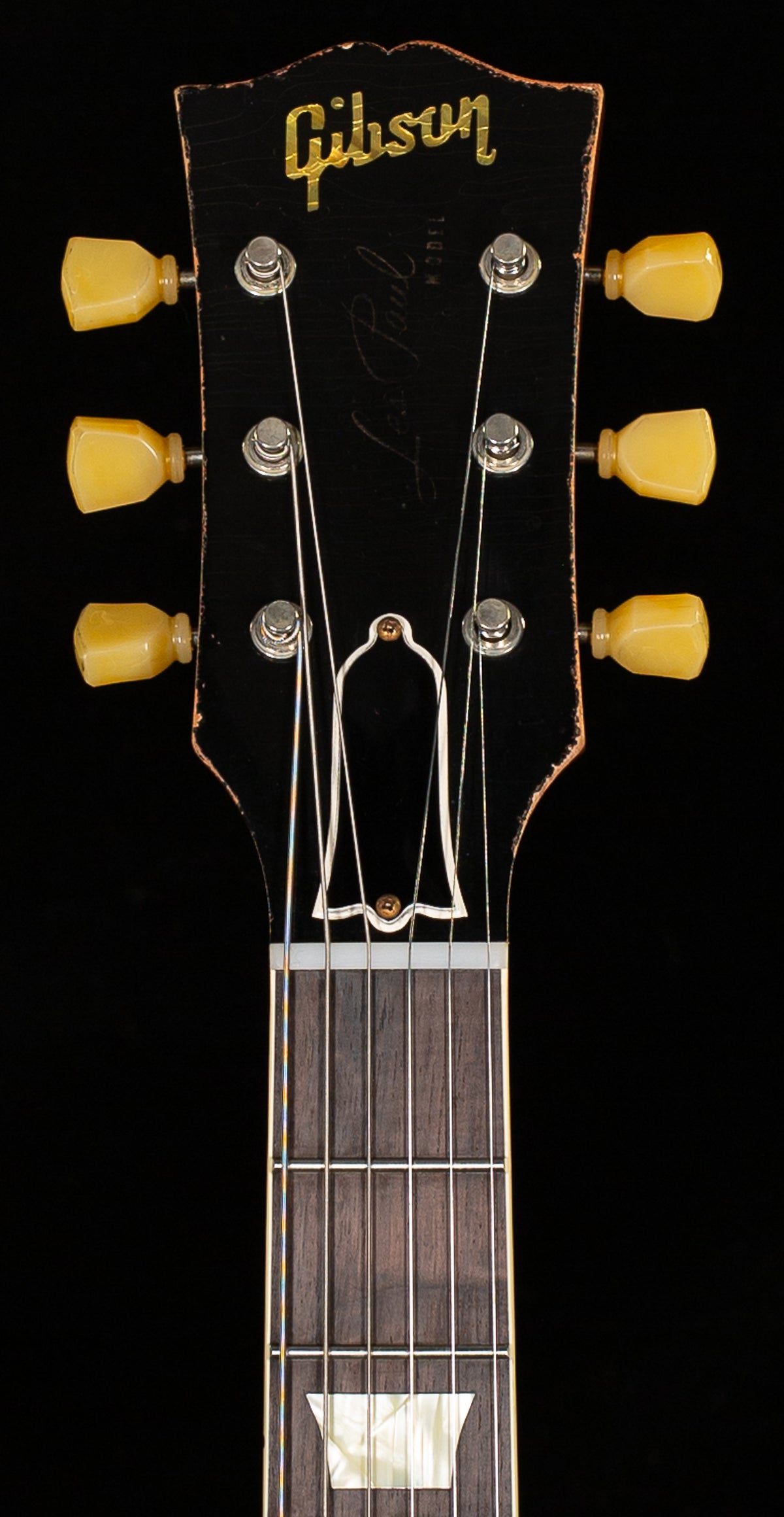 Gibson Custom Shop 1959 Les Paul Standard Brazilian Rosewood Tom&#39;s Lemon Murphy Lab Aged (052)