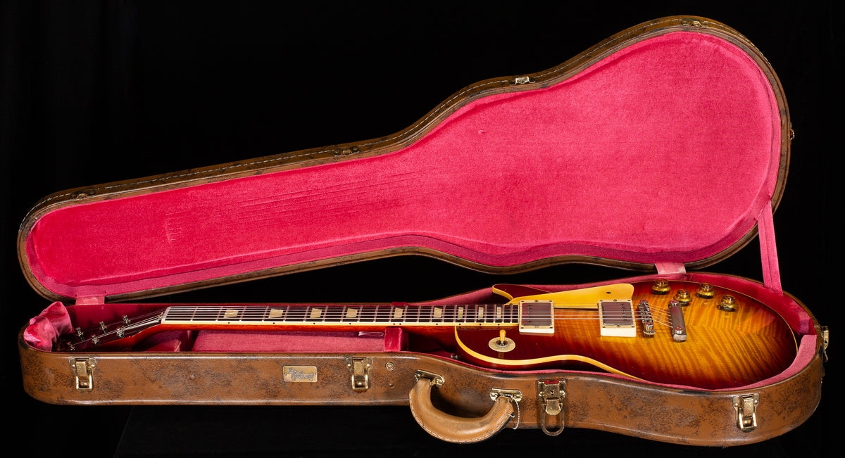 Gibson Custom Shop 1959 Les Paul Standard Brazilian Rosewood Tom's Dark Burst Murphy Lab Aged (061)