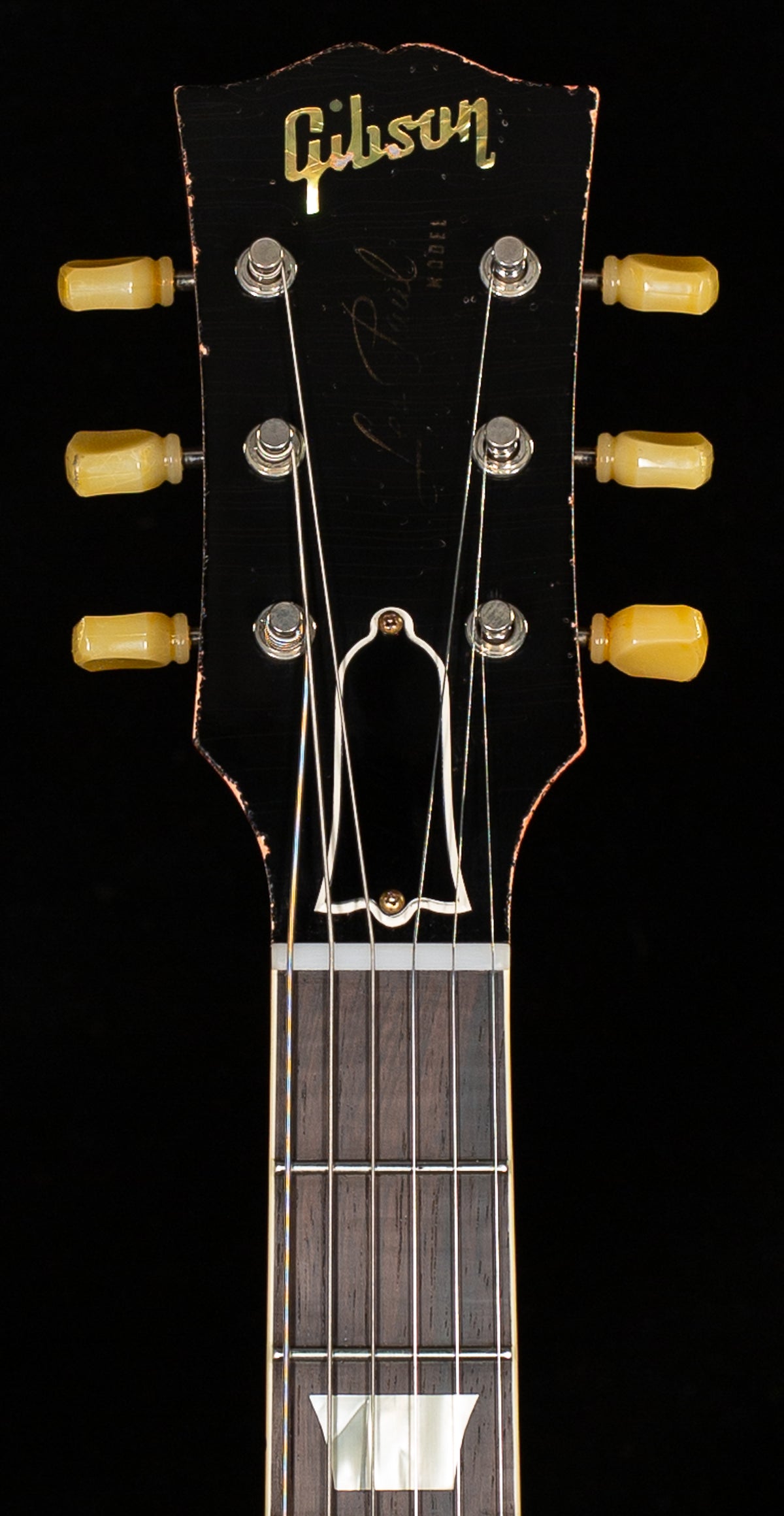 Gibson Custom Shop 1959 Les Paul Standard Brazilian Rosewood Tom's Tri-Burst Bigsby Murphy Lab Aged 073)