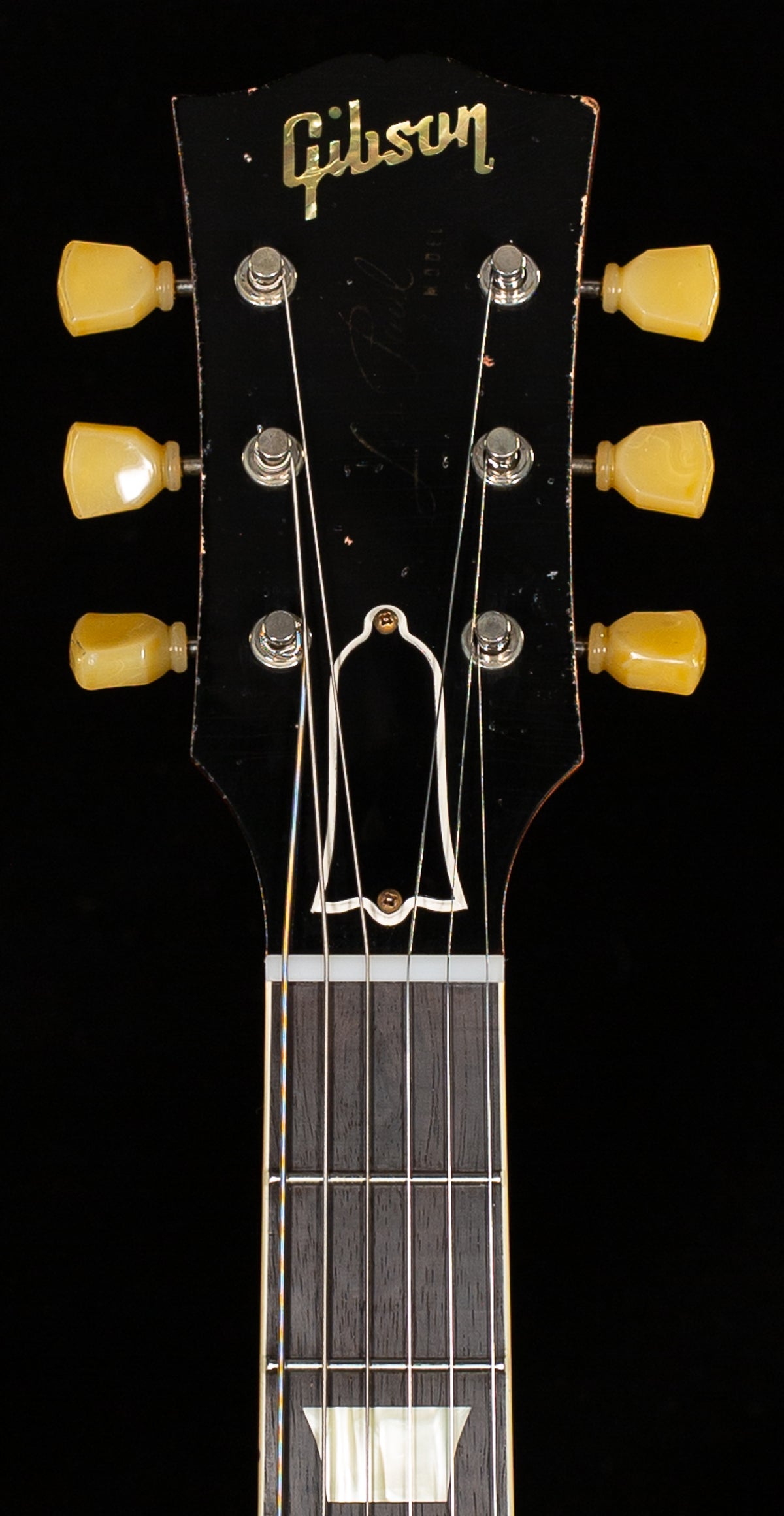 Gibson Custom Shop 1959 Les Paul Standard Brazilian Rosewood Tom's Tri-Burst Bigsby Murphy Lab Aged (074)