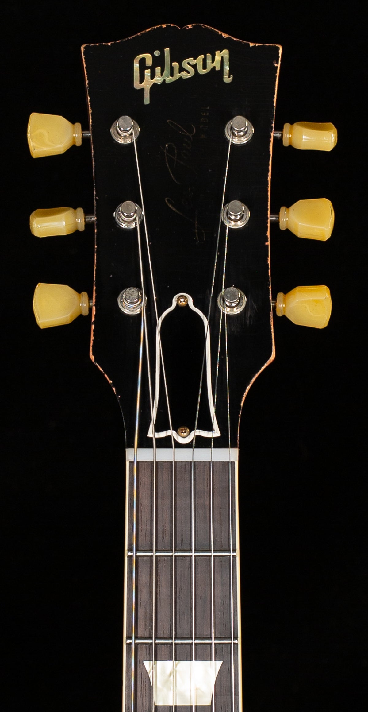 Gibson Custom Shop 1959 Les Paul Standard Brazilian Rosewood Tom's Tri-Burst Bigsby Murphy Lab Aged (076)