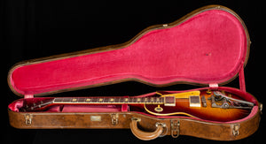 Gibson Custom Shop 1959 Les Paul Standard Brazilian Rosewood Tom's Tri-Burst Bigsby Murphy Lab Aged (077)