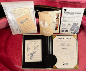 Gibson Custom Shop 1959 Les Paul Reissue Lemon Burst Murphy Lab Ultra Light Aged (202)