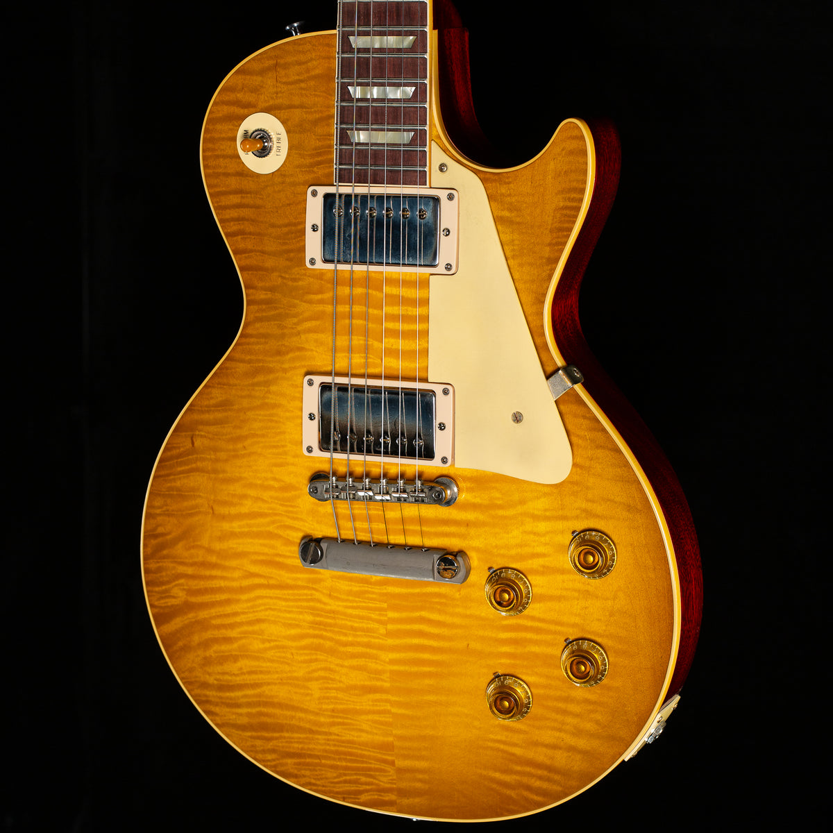 Gibson Custom Shop 1959 Les Paul Standard Green Lemon Fade Murphy Lab Ultra Light Aged (417)