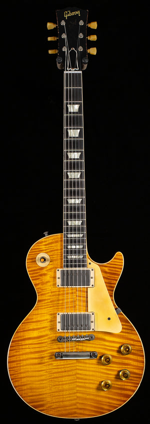 Gibson Custom Shop 1959 Les Paul Standard Brazilian Rosewood Tom's Lemon Murphy Lab Aged (148)