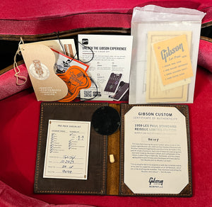 Gibson Custom Shop 1959 Les Paul Standard Brazilian Rosewood Tom's Lemon Murphy Lab Aged (148)