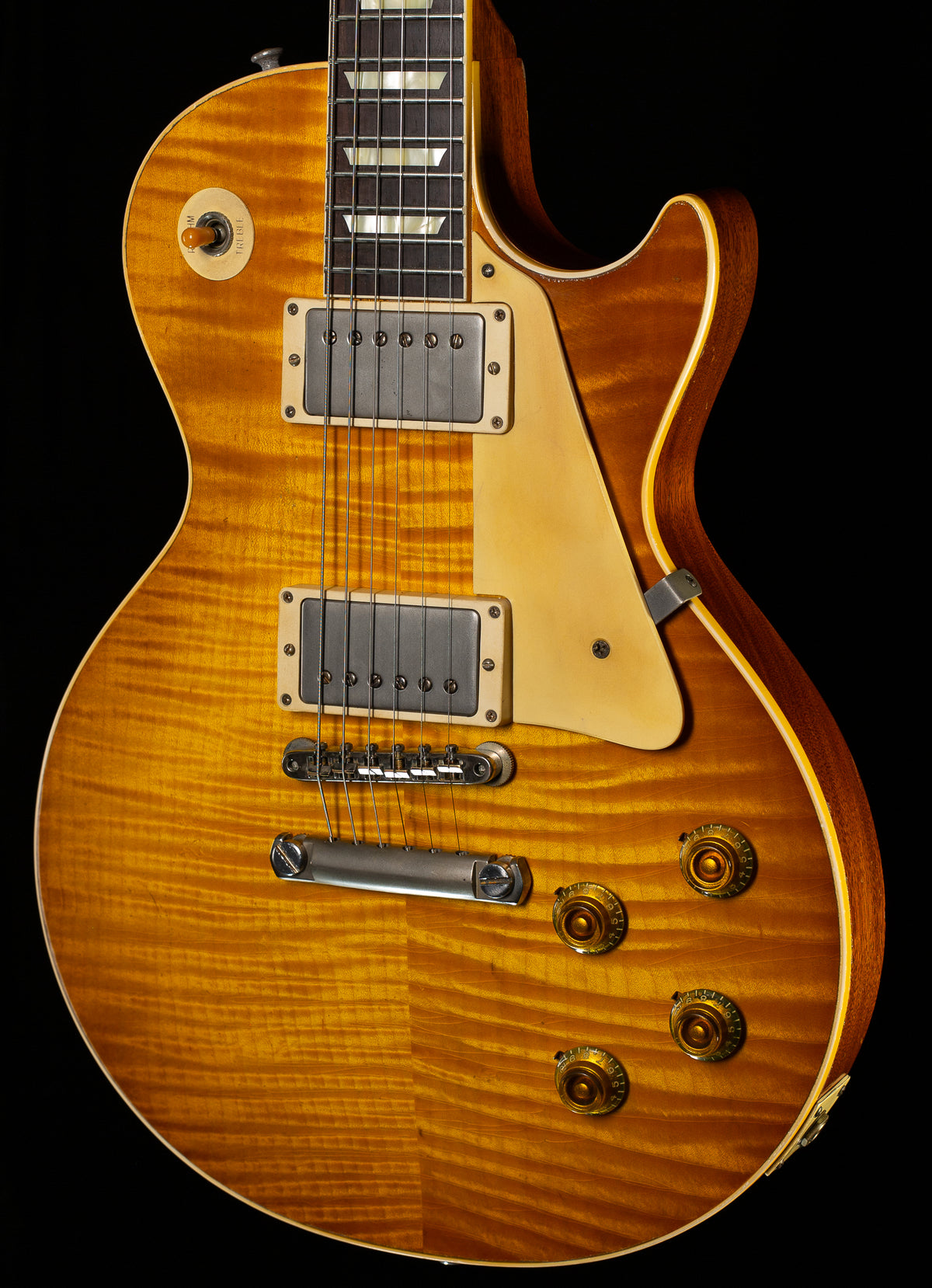 Gibson Custom Shop 1959 Les Paul Standard Brazilian Rosewood Tom's Lemon Murphy Lab Aged (157)