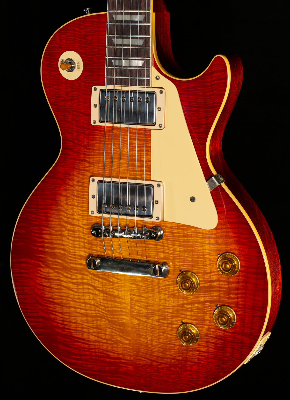 Gibson Custom Shop 1959 Les Paul Standard Reissue Washed cherry Sunburst Murphy Lab Light Aged (321)