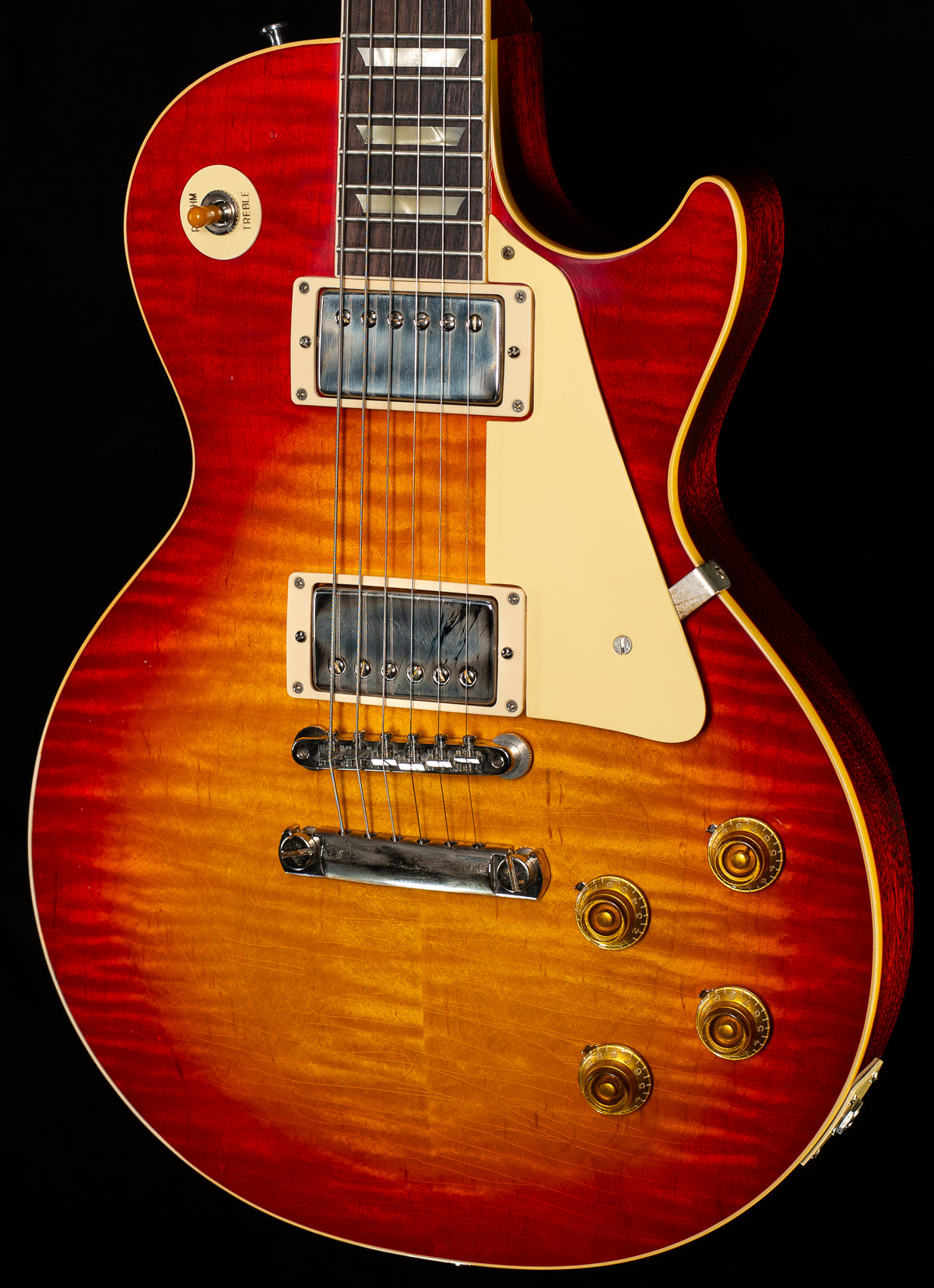 Gibson Custom Shop 1959 Les Paul Standard Reissue Washed cherry Sunburst Murphy Lab Light Aged (368)