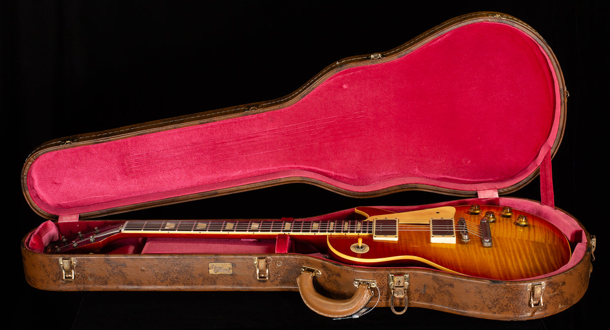 Gibson Custom Shop 1959 Les Paul Standard Brazilian Rosewood Tom's Cherry Murphy Lab Aged (242)