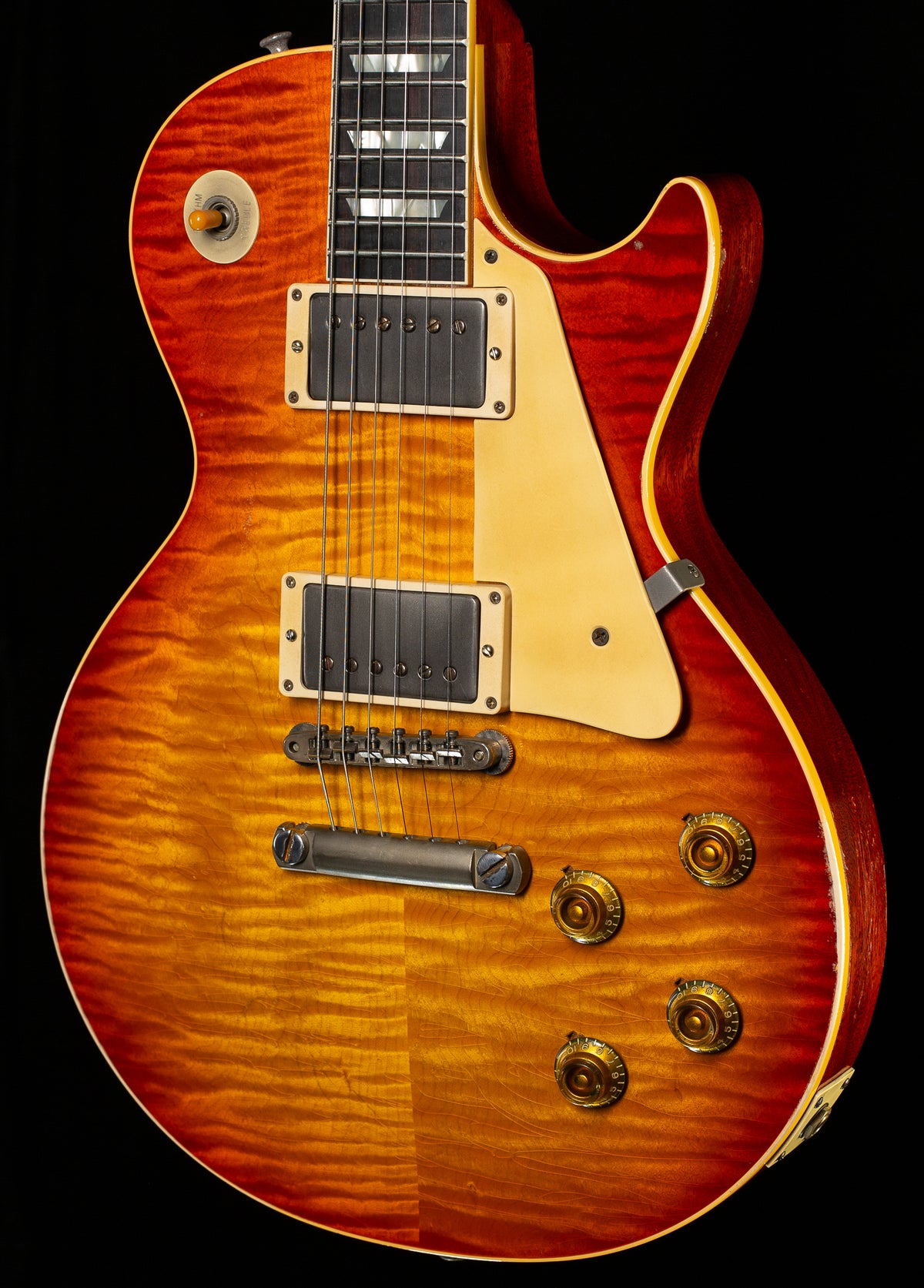 Gibson Custom Shop 1959 Les Paul Standard Brazilian Rosewood Tom's Cherry Murphy Lab Aged (251)