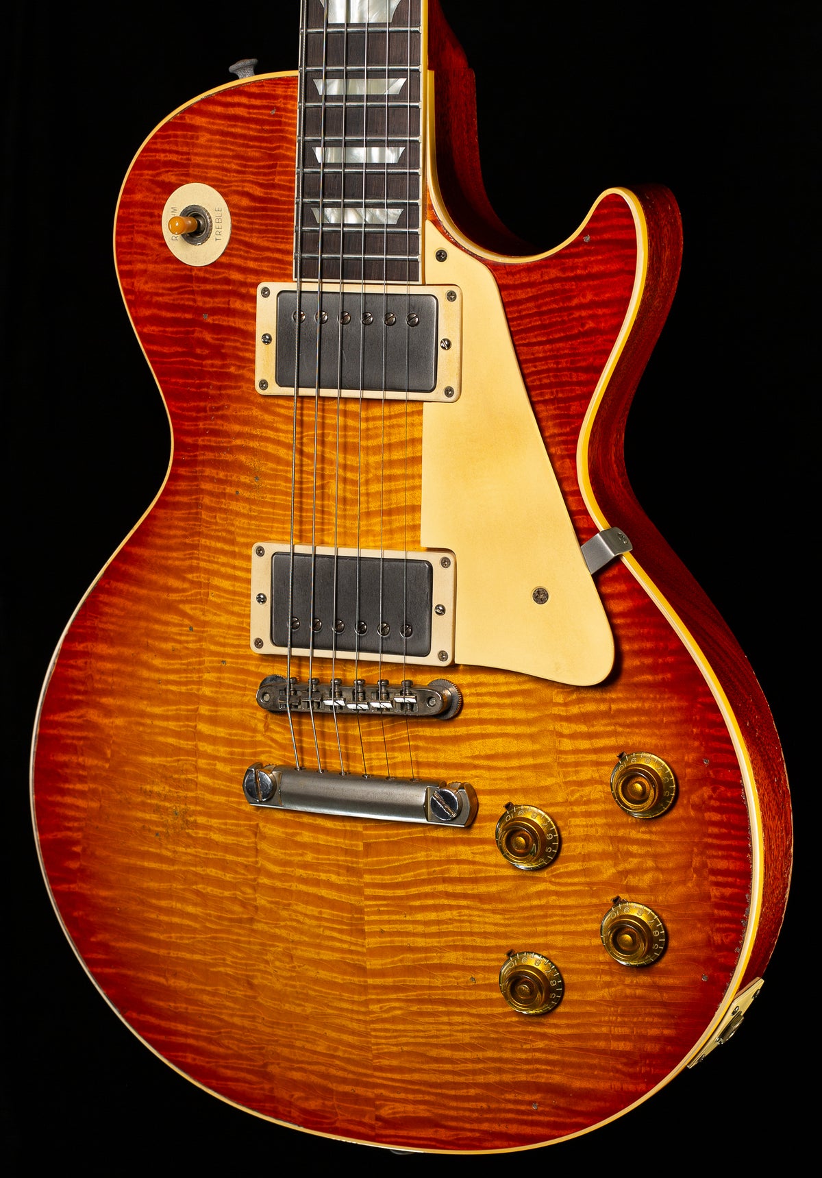 Gibson Custom Shop 1959 Les Paul Standard Brazilian Rosewood Tom's Cherry Murphy Lab Aged (254)