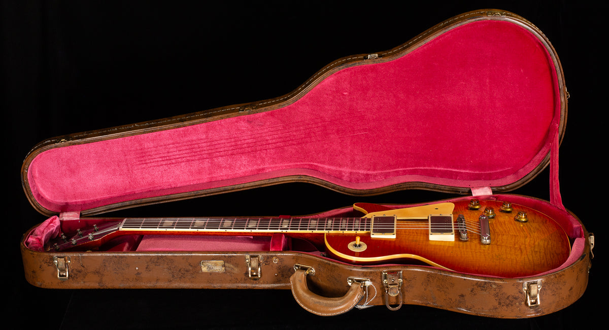 Gibson Custom Shop 1959 Les Paul Standard Brazilian Rosewood Tom's Cherry Murphy Lab Aged (254)