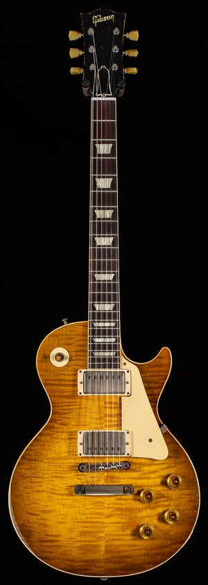 Gibson Custom Shop 1959 Les Paul Standard Green Lemon Fade Murphy Lab Heavy Aged (672)