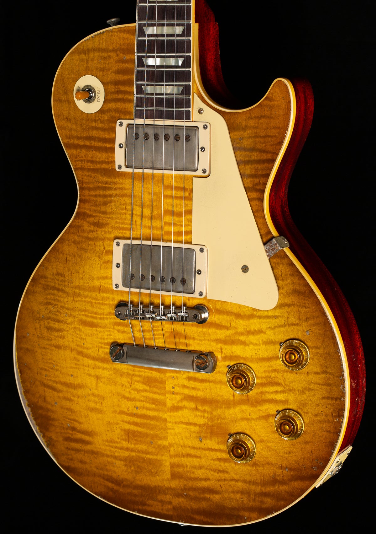 Gibson Custom Shop 1959 Les Paul Standard Green Lemon Fade Murphy Lab Heavy Aged (672)