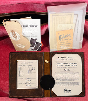 Gibson Custom Shop 1959 Les Paul Standard Brazilian Rosewood Tom's Dark Burst Murphy Lab Aged (271)