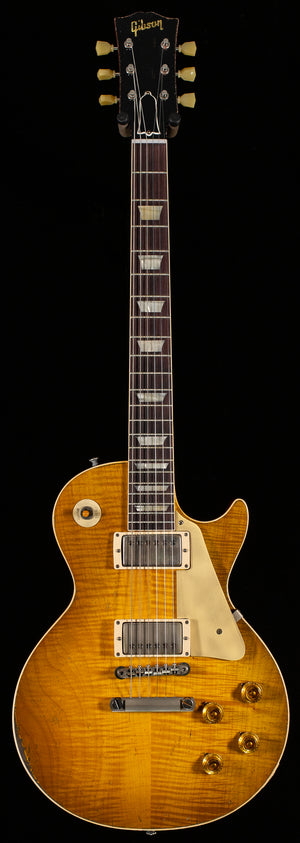 Gibson Custom Shop 1959 Les Paul Standard Reissue Green Lemon Fade Murphy Lab Ultra Heavy Aged (766)