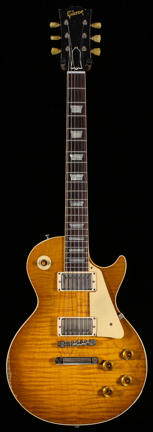 Gibson Custom Shop 1959 Les Paul Standard Reissue Green Lemon Fade Murphy Lab Ultra Heavy Aged (811)