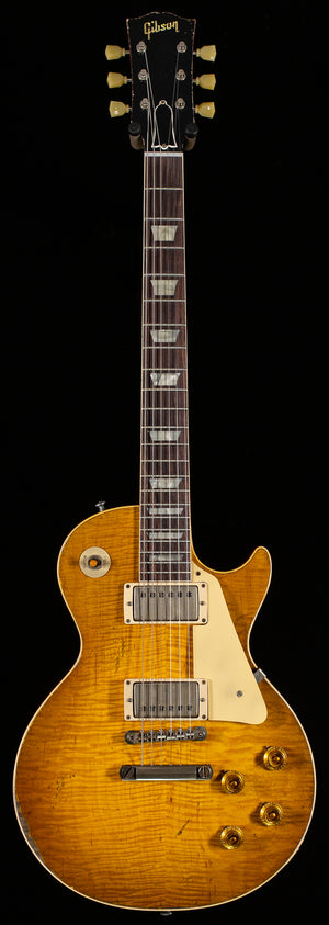 Gibson Custom Shop 1959 Les Paul Standard Reissue Green Lemon Fade Murphy Lab Ultra Heavy Aged (851)