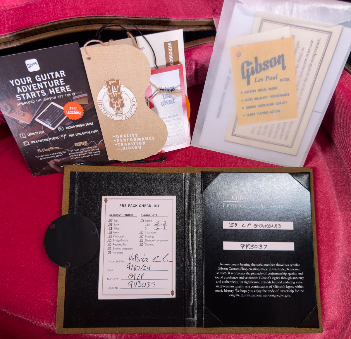Gibson Custom Shop 1959 Les Paul Standard Slow Iced Tea Fade VOS (037)