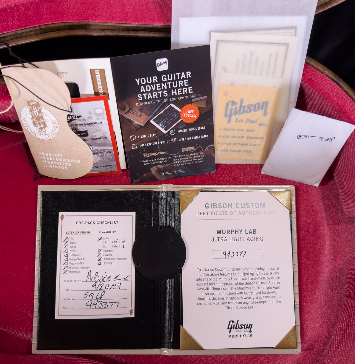 Gibson Custom Shop 1959 Les Paul Reissue Sunrise Teaburst Murphy Lab Ultra Light Aged (377)