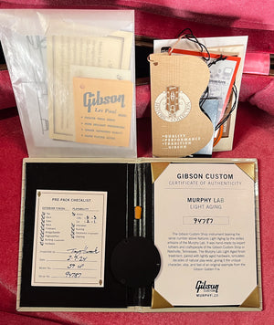 Gibson Custom Shop 1959 Les Paul Standard Reissue Kindred Burst Murphy Lab Light Aged (787)