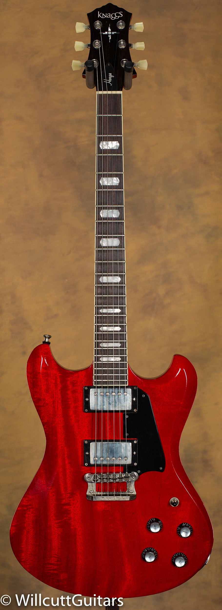 Knaggs Influence Honga Vintage Cherry Gloss Relic