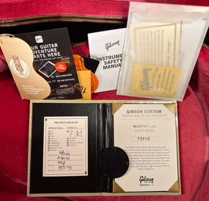 Gibson Custom Shop 1959 Les Paul Standard Reissue Factory Burst Murphy Lab Light Aged (115)