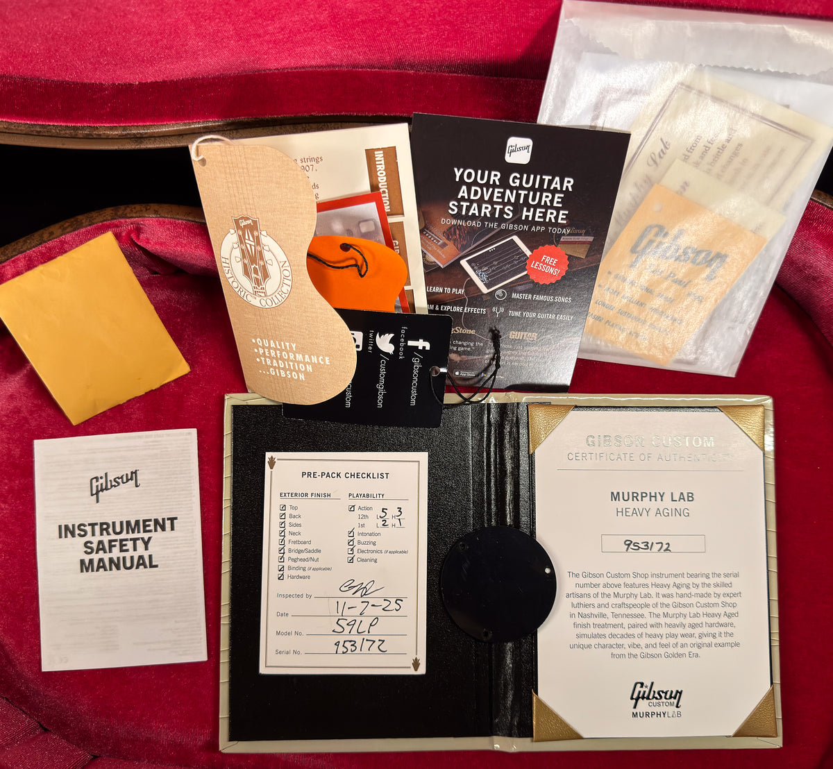 Gibson Custom Shop 1959 Les Paul Standard BOTB #58 Murphy Lab Heavy Aged NH (172)