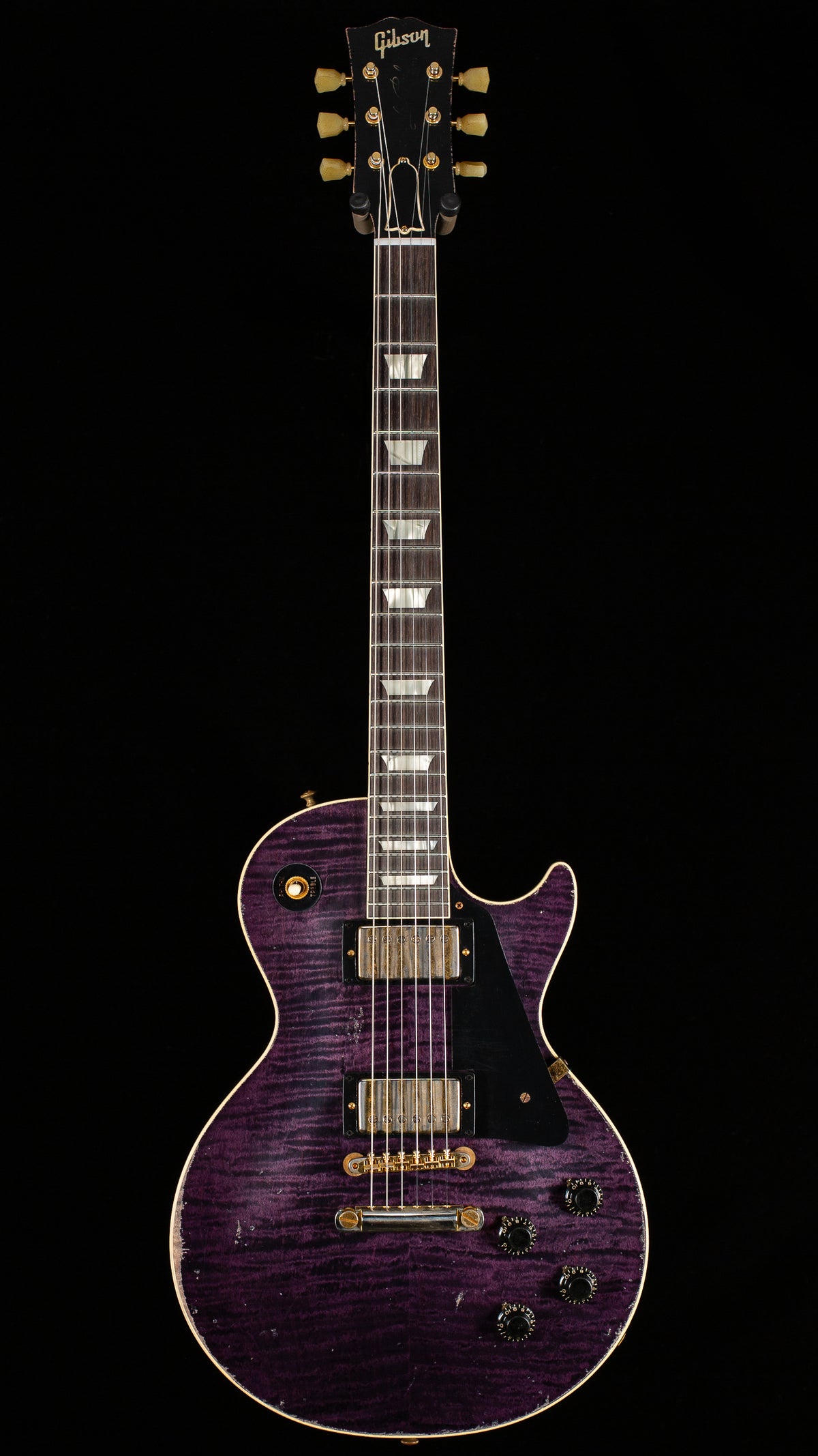 Gibson Custom Shop Greatest Hits Vol II 1959 Les Paul Standard Purple Tiger Murphy Lab Heavy Aged (448)
