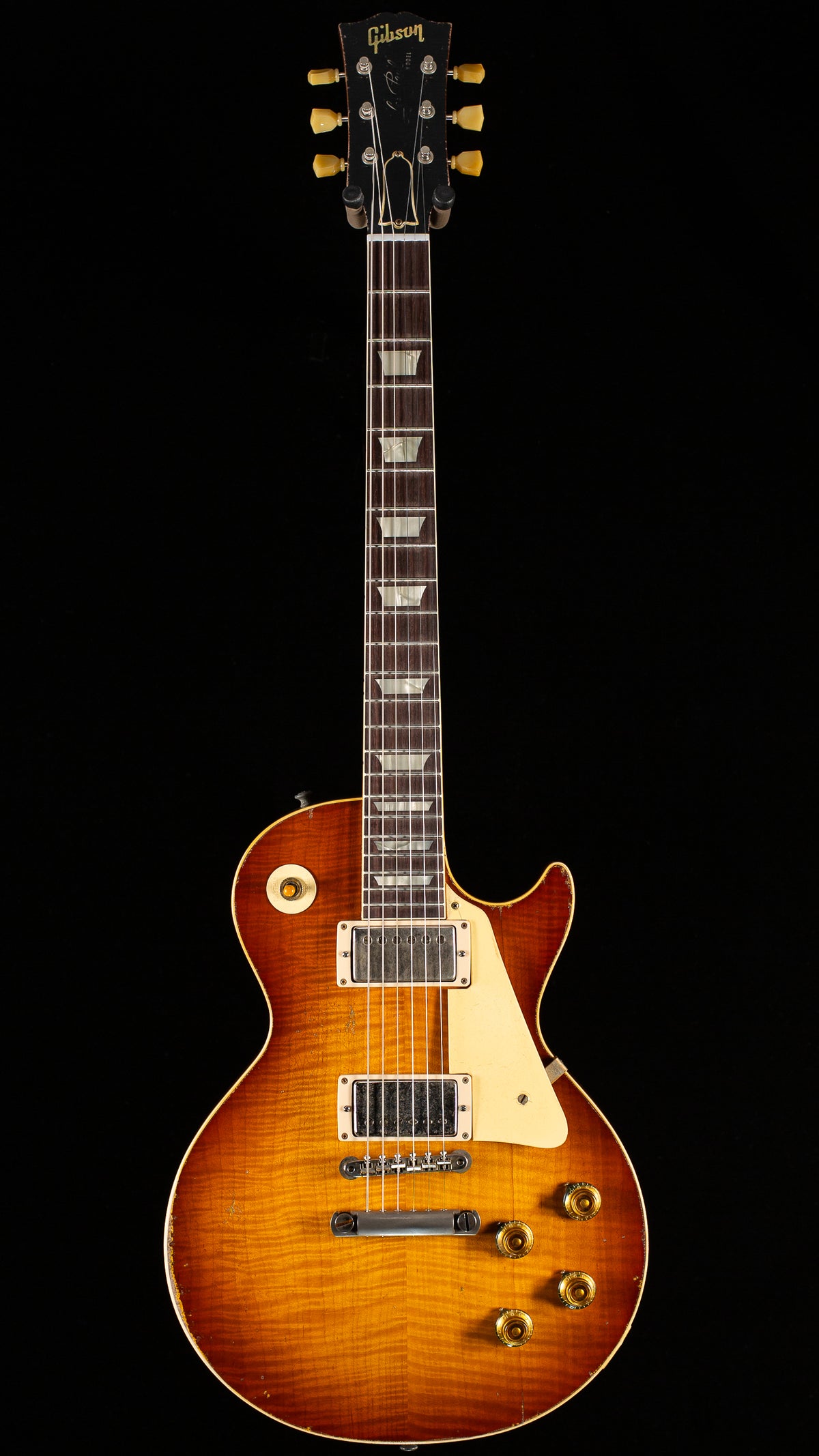 Gibson Custom Shop 1959 Les Paul Standard Mismatched Top BOTB #110 Golden Poppy Burst Murphy Lab Heavy Aged (504)