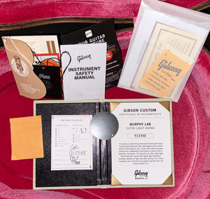 Gibson Custom Shop 1959 Les Paul Reissue Lemon Burst Murphy Lab Ultra Light Aged (548)