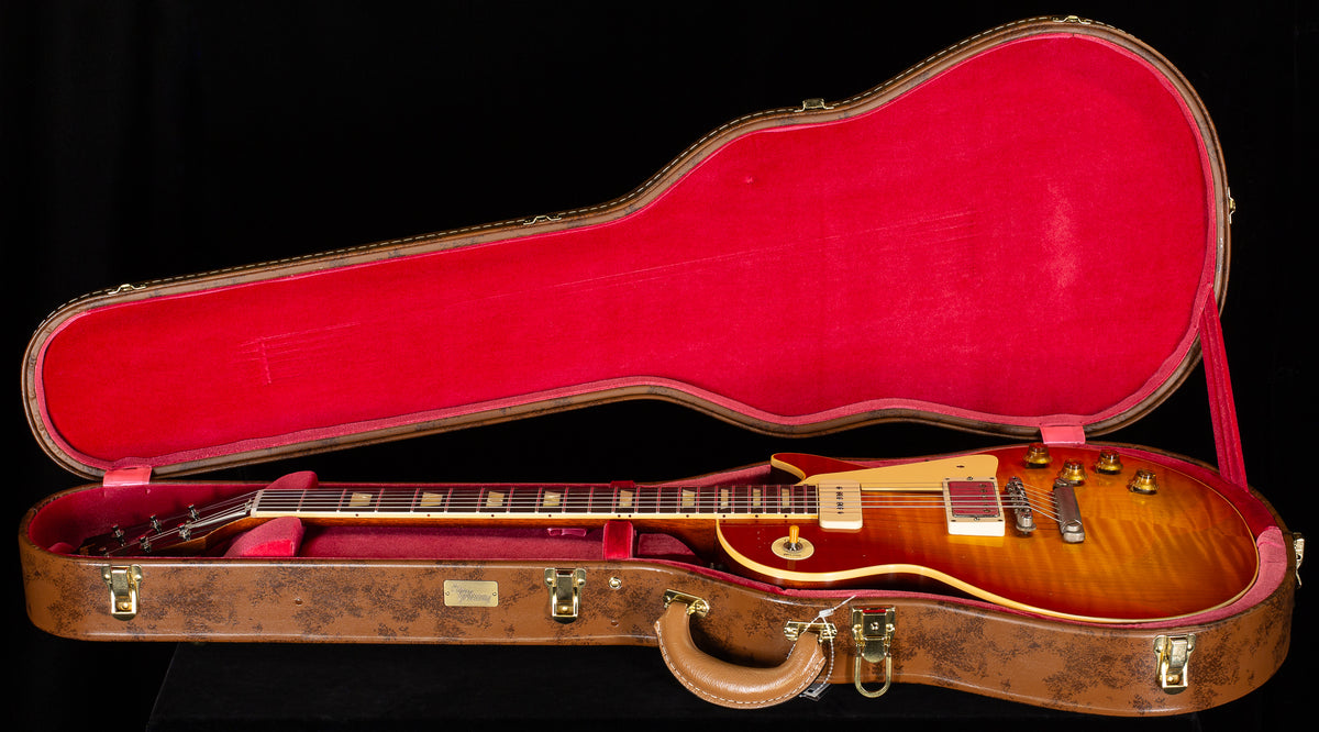 Gibson Custom Shop M2M 1959 Les Paul Standard Sunrise Tea Burst Murphy Lab Light Aged P90 Neck Pickup (596)