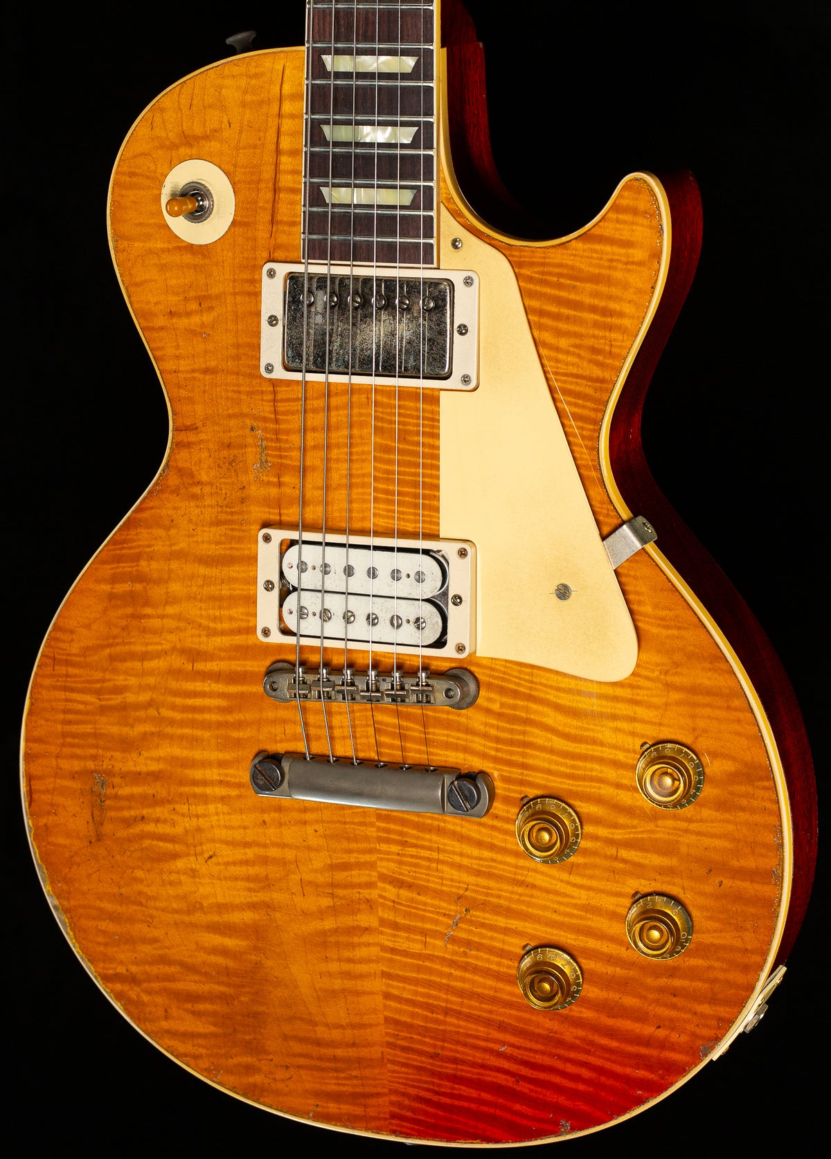 Gibson Custom Shop Dealer Select 1959 Les Paul Standard Beauty of the Burst Page 116 Murphy Lab Heavy Aged (680)