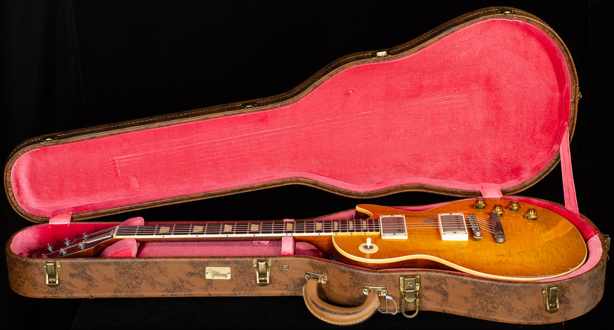 Gibson Custom Shop Kirk Hammett "Greeny" 1959 Les Paul Standard Murphy Lab Ultra Heavy Aged Greeny Burst (021)