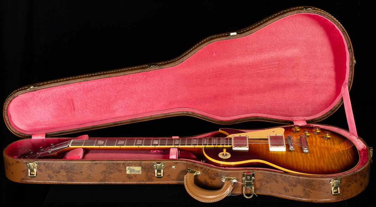 Gibson Custom Shop 1959 Les Paul Standard Kindred Burst Willcutt Cloudbucker Pickups (046)