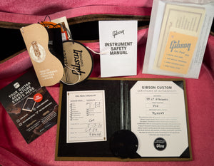 Gibson Custom Shop 1959 Les Paul Standard Kindred Burst Willcutt Cloudbucker Pickups (049)