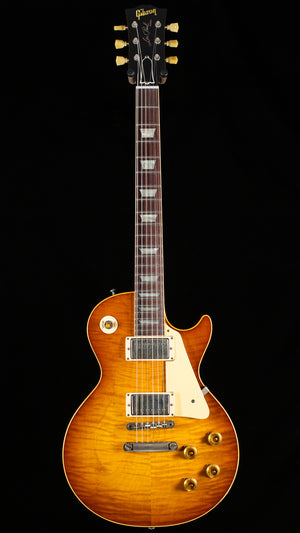 Gibson Custom Shop 1959 Les Paul Standard Murphy Lab Ultra Light Aged Golden Poppy Burst Willcutt Cloudbuckers (067)