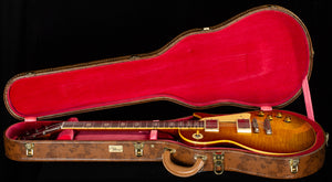 Gibson Custom Shop 1959 Les Paul Standard Murphy Lab Ultra Light Aged Golden Poppy Burst Willcutt Cloudbuckers (067)