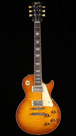 Gibson Custom Shop 1959 Les Paul Standard Murphy Lab Ultra Light Aged Golden Poppy Burst Willcutt Cloudbuckers (082)