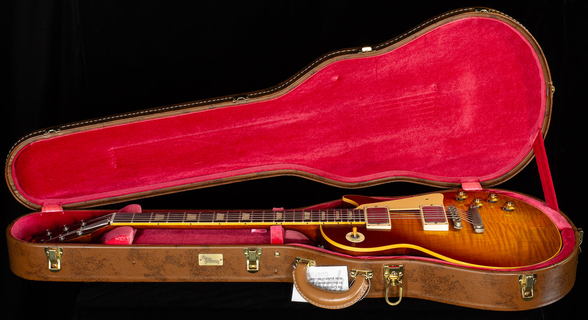 Gibson Custom Shop 1959 Les Paul Standard Murphy Lab Ultra Light Aged Slow Iced Tea Fade Willcutt Cloudbuckerse (025)