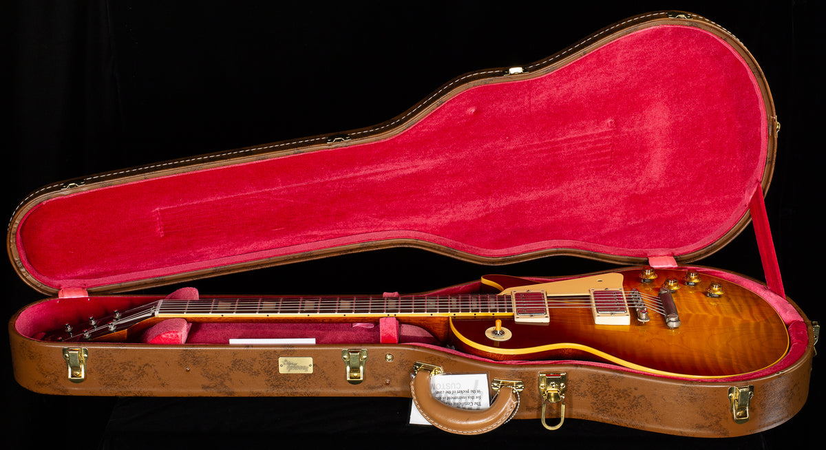 Gibson Custom Shop 1959 Les Paul Standard Murphy Lab Ultra Light Aged Slow Iced Tea Fade Willcutt Cloudbuckers (030)