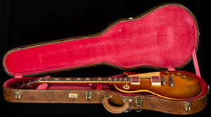 Gibson Custom Shop 1959 Les Paul Standard Murphy Lab Ultra Light Aged Golden Poppy Burst Willcutt Cloudbuckers (045)