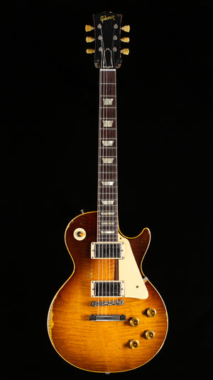 Gibson Custom Shop 1959 Les Paul Standard Murphy Lab Ultra Heavy Aged Green Lemon Fade Willcutt Cloudbucker Pickups (135)