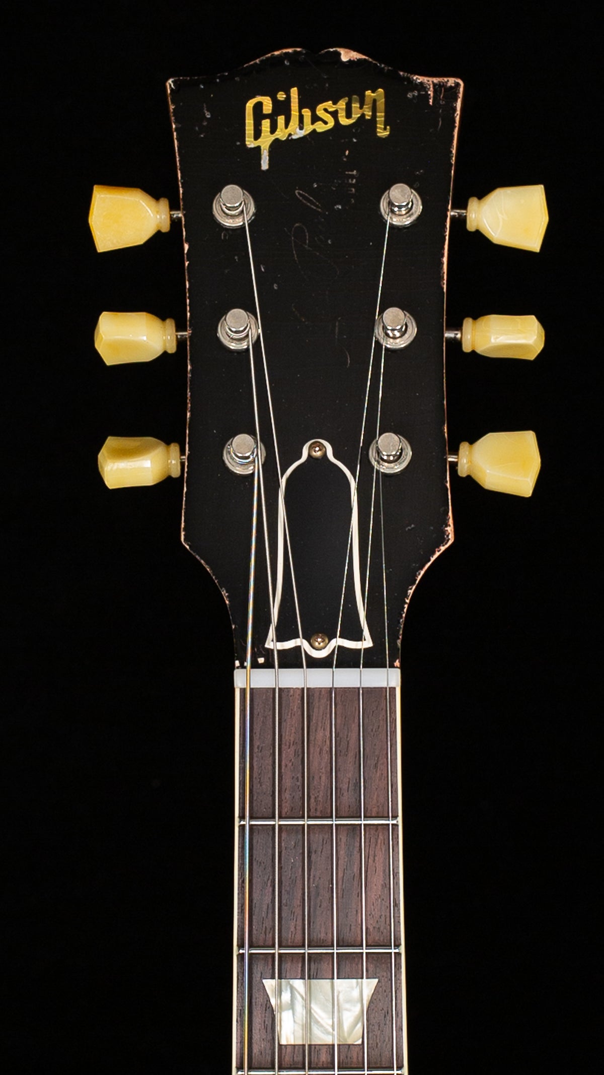 Gibson Custom Shop 1959 Les Paul Standard Murphy Lab Ultra Heavy Aged Green Lemon Fade Willcutt Cloudbucker Pickups (135)