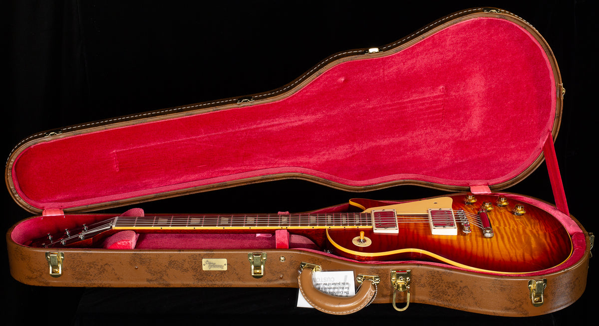 Gibson Custom Shop 1959 Les Paul Standard Factory Burst Willcutt Cloudbucker Pickups (303)