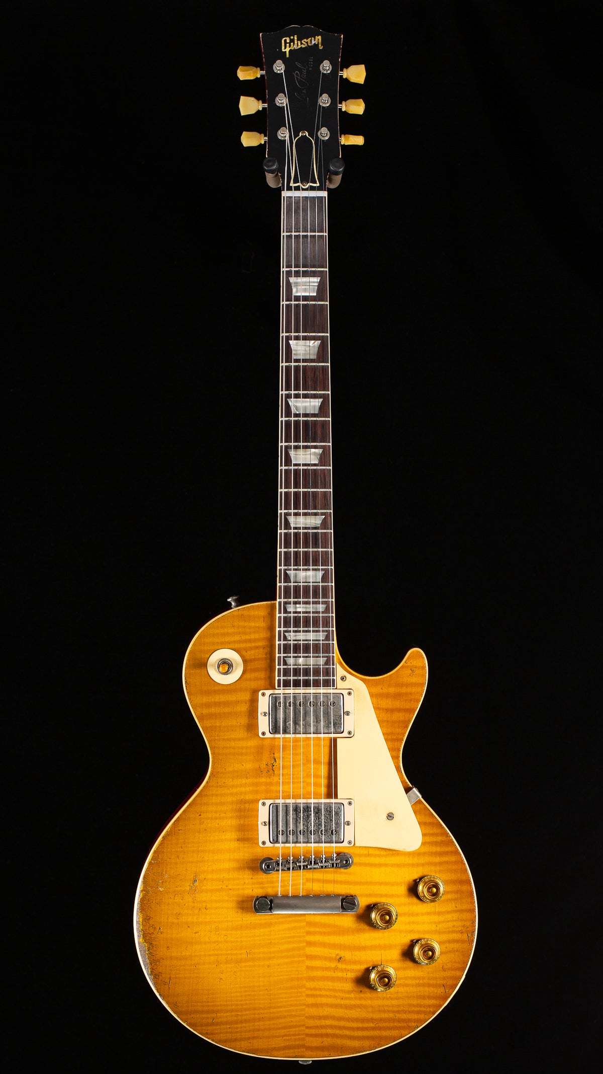 Gibson Custom Shop Willcutt Exclusive 1959 Les Paul Standard Murphy Lab Ultra Heavy Aged Green Lemon Fade Brazilian Fingerboard (145)