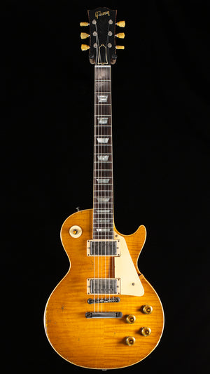 Gibson Custom Shop Willcutt Exclusive 1959 Les Paul Standard Murphy Lab Ultra Heavy Aged Green Lemon Fade Brazilian Fingerboard (212)
